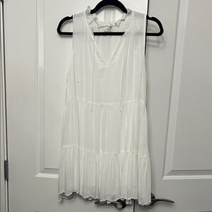 Wilfred Ivory Ruffle Detail Top